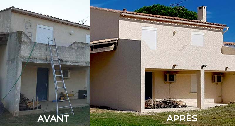 Nettoyage et peinture façade - PROVIGNAL TOITURE  : artisan façadier peintre basé à Montauban intervient dans le Tarn-et-Garonne (82), la Haute-Garonne (31) et le Tarn (81) : Nettoyage, traitement anti-mousse, ravalement peinture façade, boiserie et ferronnerie, imperméabilisation façade. Intervention dans le Tarn-et-Garonne (82), la Haute-Garonne (31) et le Tarn (81).